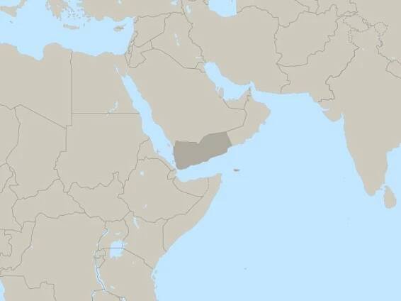 map of Yemen