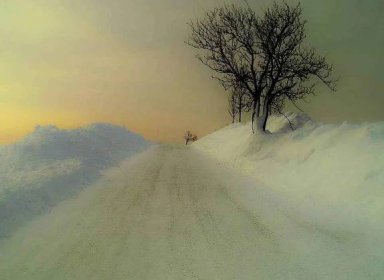 U Arnoltic - sněhová nadílka. 5.2. Foto: Jaroslav Běňo