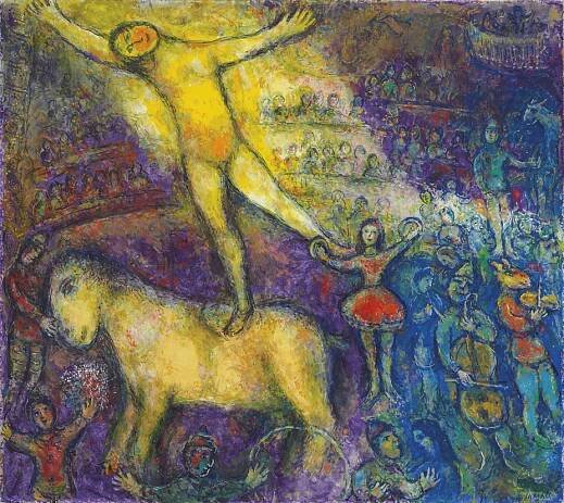 Au Cirque by Marc Chagall on ArtEx - galleryIntell