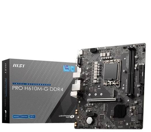 MSI PRO H610M-G DDR4 - Základní desky - Obrázek XRMS100501