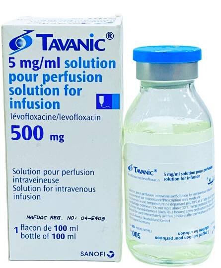 Tavanic Infusion 500mg (Levofloxacin)
