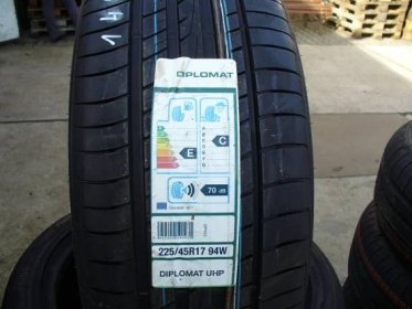 225/45x17 Diplomat - Prodej pneu a alu kol