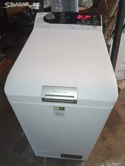 parní pračka Aeg LTX 7E372C, úzká 40cm,7kg,1200 ot - Praha 5 - Bazar