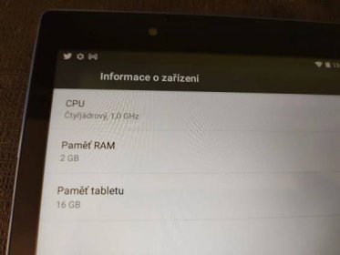 Tablet Lenovo Tab 3 8 (TB3-850F), 2GB /16GB - JAKO NOVÝ! - Počítače a hry