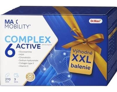 Dr. Max Mobility Complex 6 Active XXL 270 tablet od 1 099 Kč - Heureka.cz