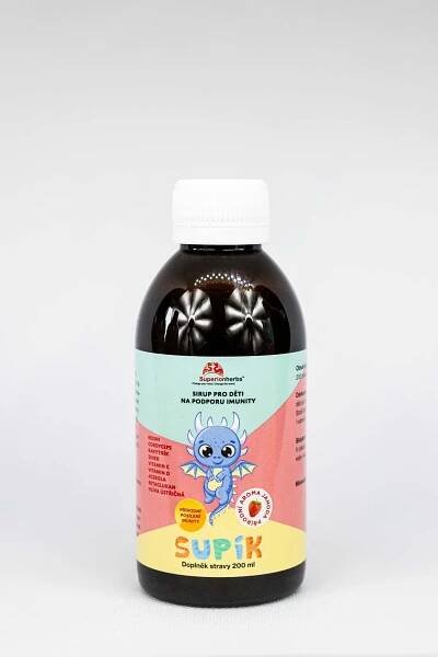 Supík – sirup pro děti na podporu imunity.