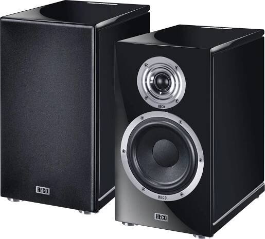 Heco InVita 3 Hi-Fi Regálový reproduktor Piano Black 2 ks - 20 590 Kč - Muziker