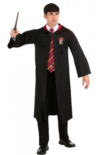 Harry Potter Plus Size Gryffindor Robe Costume for Adults