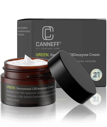 CANNEFF® GREEN. Fermentovaný CBDenzyme krém