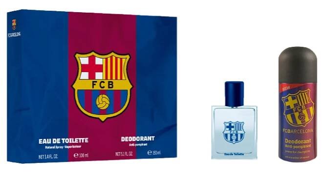 Dárková sada FC Barcelona EDT 100ml + DEO 150ml | Bambule Království hraček