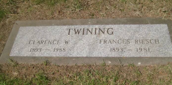 Twining, Nathan Farragut. | WW2 Gravestone