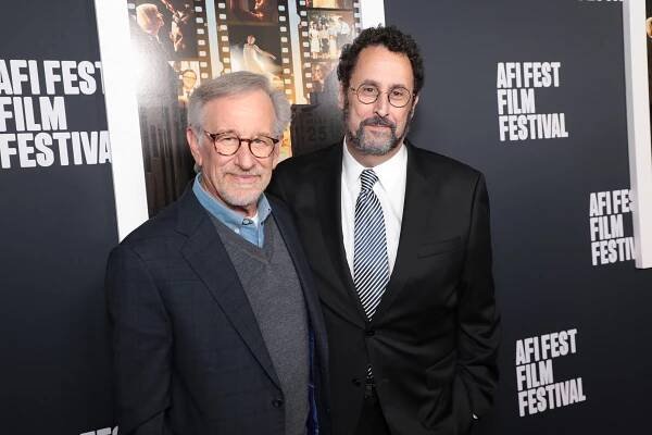 Special screening of THE FABELMANS at the AFI Fest at the TCL Chinese Theatre on November 06, 2022 in Hollywood, CA, USA - Steven Spielberg, Tony Kushner - Fabelmanovi - Z akcí