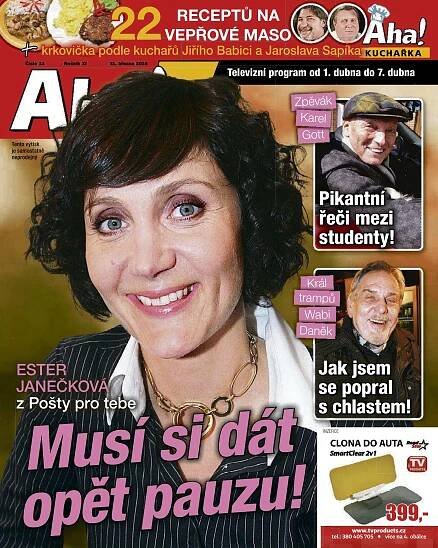 Časopis AHA! Tv - 31.3.2016