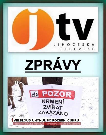 JIHOČESKÁ TELEVIZE: Zprávy – 8. února 2021Za krásnější Vimperk