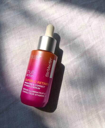 StriVectin Super-C Retinol serum flat lay