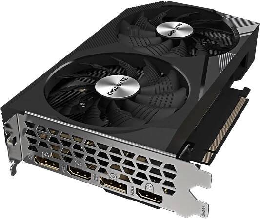Grafická karta GeForce RTX 3060 Gaming OC 8GB Sloty karty HDMI