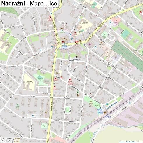 Nádražní - mapy | Kurzy.cz
