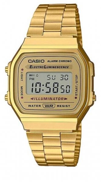 Casio Hodinky Casio Vintage A168WG-9EF Zlatá