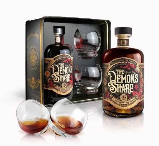 The Demons Share 12y 41% 0,7 l (dárkové balení 2 sklenice)