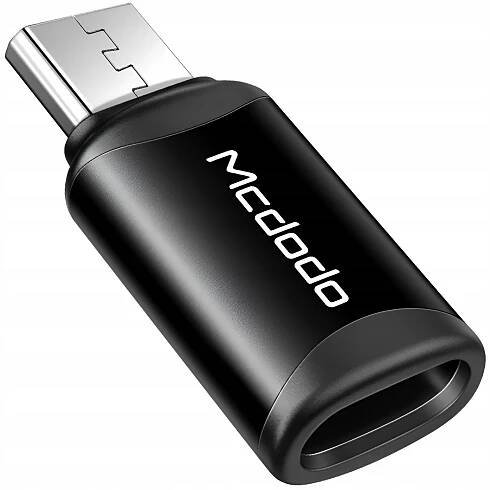 MCDODO ADAPTÉR USB-C NA MICRO USB NA USB TYP C 3A 480MBPS