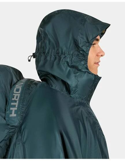 Kilpi Unisex pláštěnka Kilpi RAIT-U Tmavě zelená
