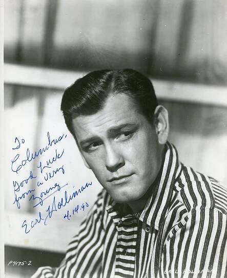 1950s Actors Autograph Gallery - Liam Bluett
