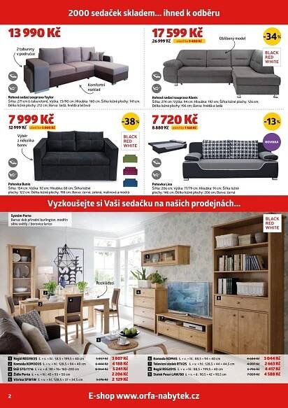 Orfa nábytek leták - Letáky Bevedo.cz