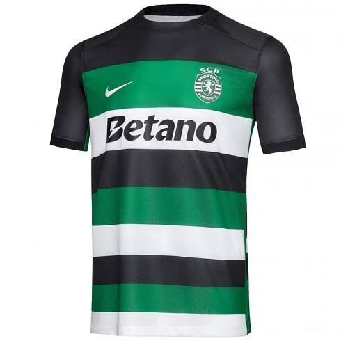 Sporting CP Domácí Dres 2024-25 Krátký Rukáv