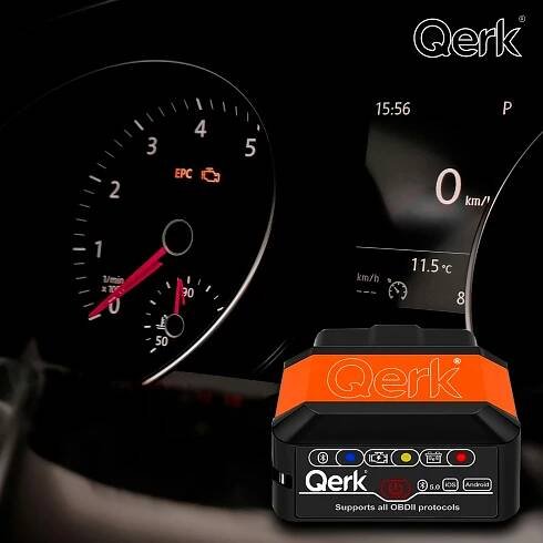 DIAGNOSTICKÉ ROZHRANÍ Qerk OBD2 ELM327 BLUETOOTH 5.0 TESTER Česká instrukce za 300.00CZK - Allegro