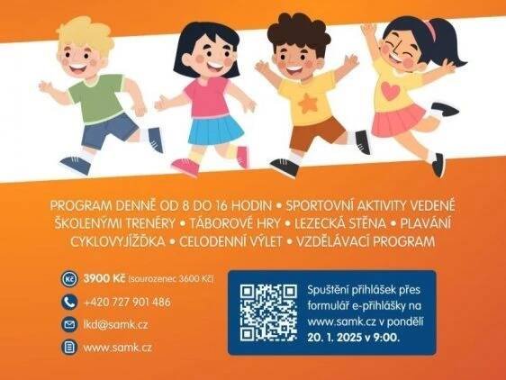 SAMK - Léto kladenských dětí láká na sport, zábavu a dobrodružství