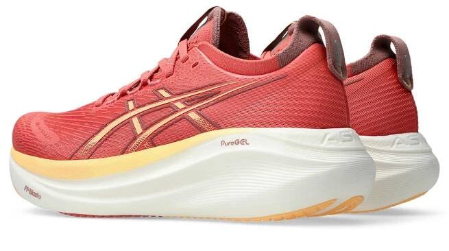 Dámské běžecké boty Asics Gel-Nimbus 27 W 1012B753701 - dark pink clay/orange glow - Sportovna