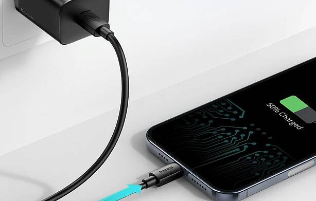 Baseus Super Si Quick Charger 1C 20W s kabelem USB-C pro Lightning 1m | Nabíječky iPhone | Kompletní nabíječky | Nabíjení