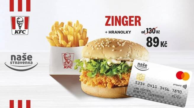 Změna partnerské slevy KFC