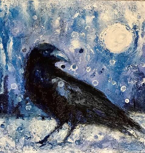 Crow, Ravens, and other birds – The Art of Heidi Barnett