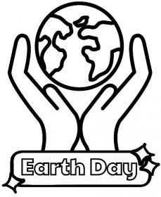 Printable Earth Day coloring page - Download, Print or Color Online for ...