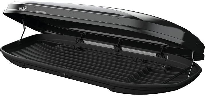 Střešní box Hakr Magic Line 450 Black Glossy - objem 450l / oboustr...