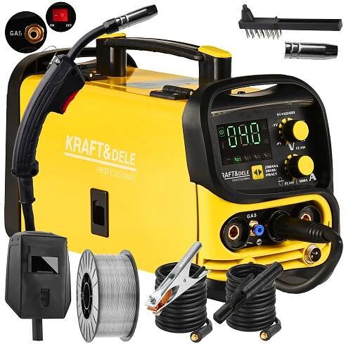 Invertorová svářečka 250A MIG MMA TIG LIFT, Kraft&Dele KD1882 - Dum-dilna.cz