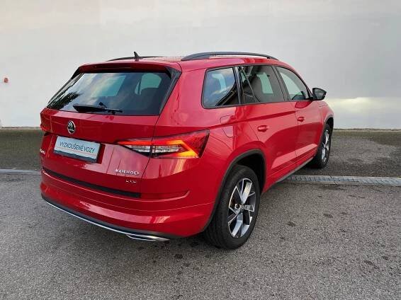 Škoda Kodiaq 2,0 TSI 4×4 DSG Sportline, nový motor