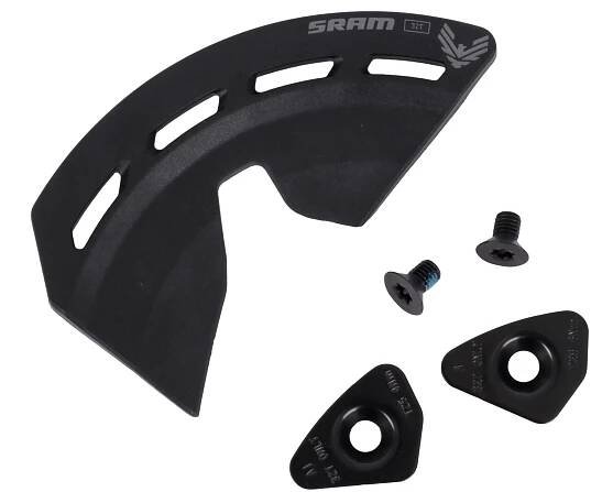 SRAM kryt - SINGLE IMPACT/BASH GUARD KIT FOR 32T X0, GX - černá