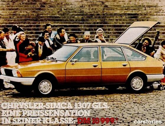 Ist der Chrysler-Simca 1307 eine Kopie des Volkswagen Passat?