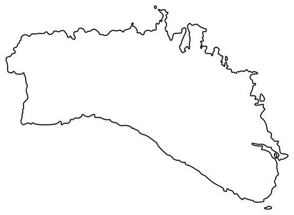 mapa menorky - menorca stock ilustrace
