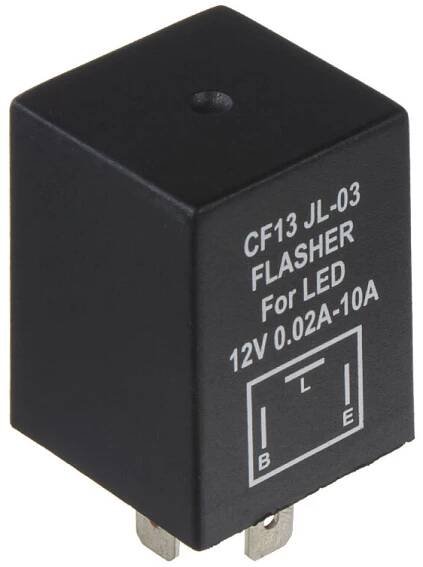 Přerušovač blinkrů LED, 12V, 0,02-10A pro japonské vozy 46052