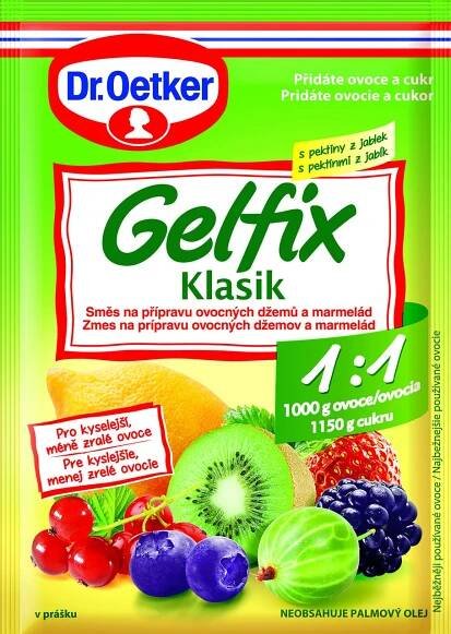 Dr. Oetker Gelfix klasik 1:1 10 x 20 g - Topping, polevy, Pečenie, Múka, pečenie, strúhanka, Trvanlivé