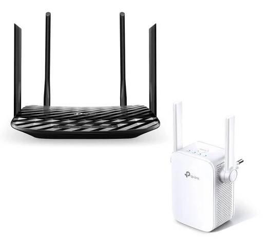 TP-Link Archer C6 + extender RE305