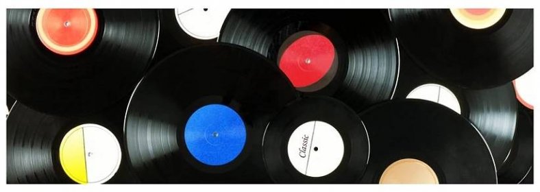 Obraz nostalgické vinylové desky