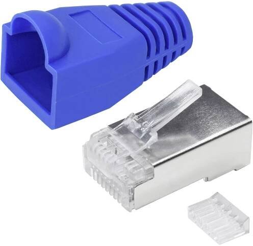 Quadrios, 1906C168, RJ45 konektor, RJ45, CAT 6, piny:8P8C, 25 ks : Půhy.cz