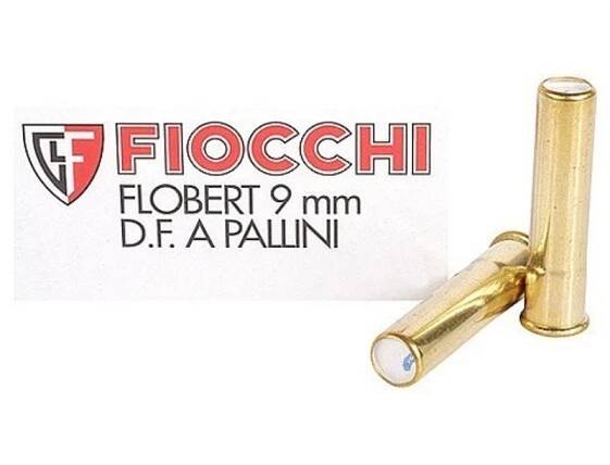 9mm Flobert Pallini Fiocchi brok. 2,7mm - 50 ks