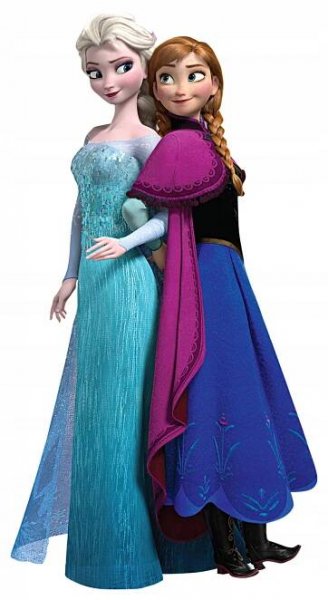 OPLATEK NA DORT Výtisk Jedlý Anna I Elsa + JMÉNO TEXT BONUS