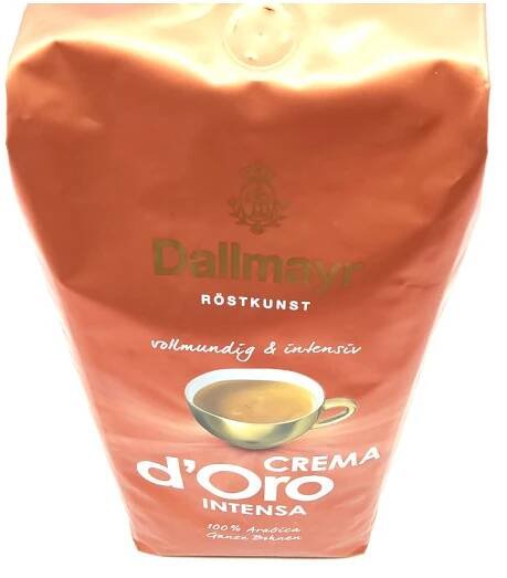 Dallmayr Crema d'Oro Intensa zrnková káva 1 kg - KAFFA