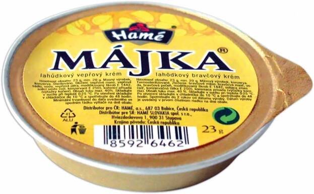Obrázek k výrobku 4016 - Paštika Májka Hamé